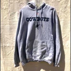 Reebok Dallas Cowboys Hoodie sz L